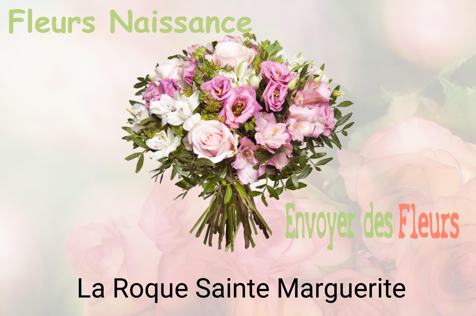 Bouquet de fleurs de naissance livré à La Roque-Sainte-Marguerite