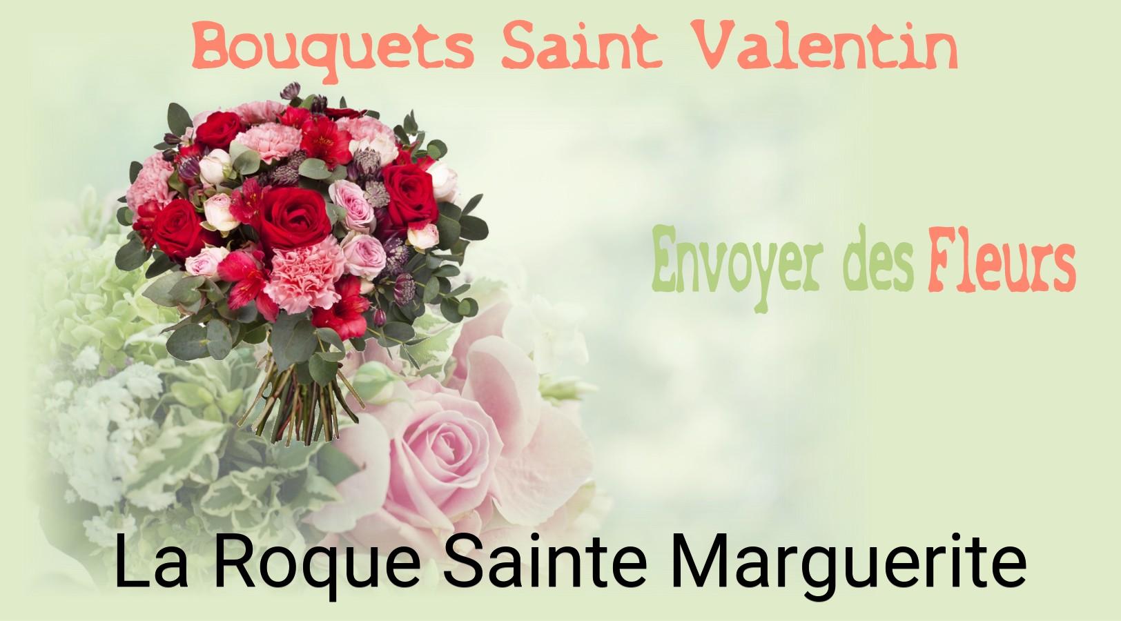 Roses de Saint-Valentin livrées à La Roque-Sainte-Marguerite